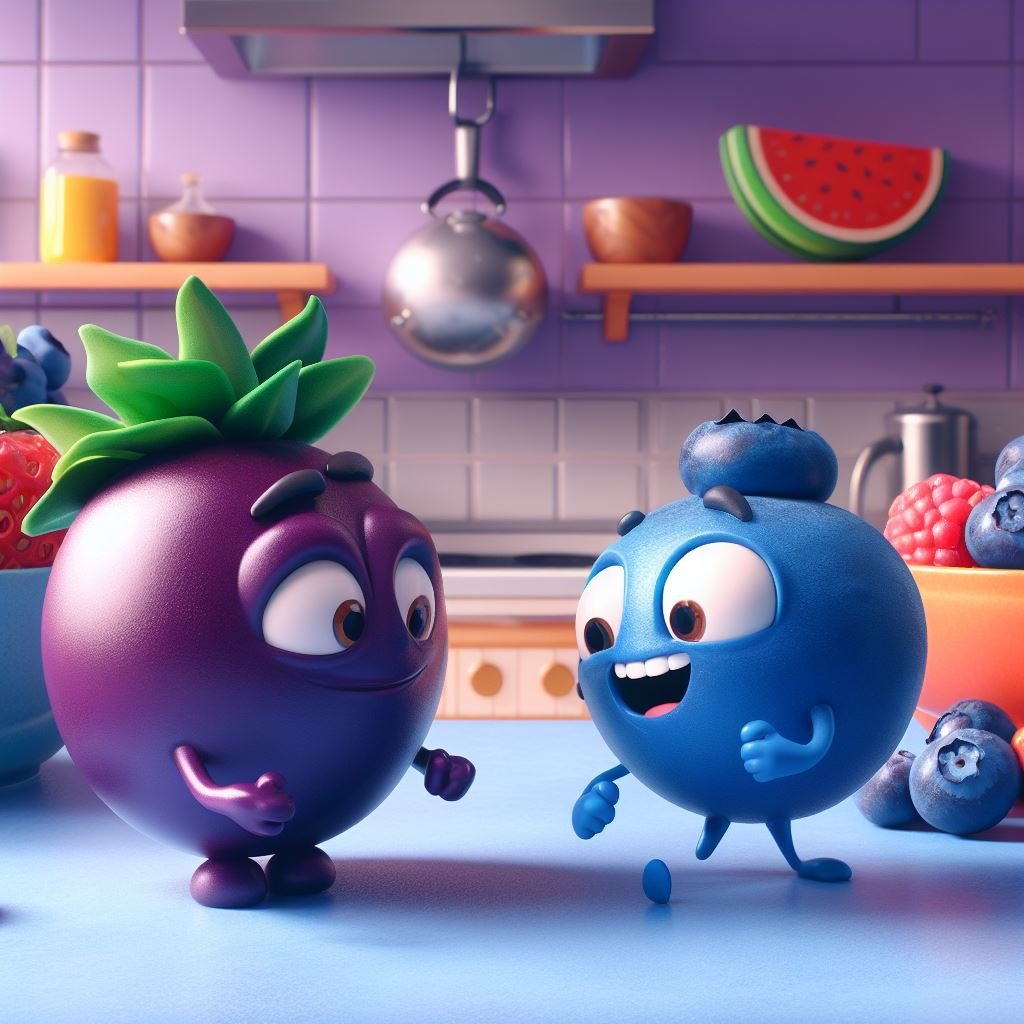 Acai Berry vs Blueberry 