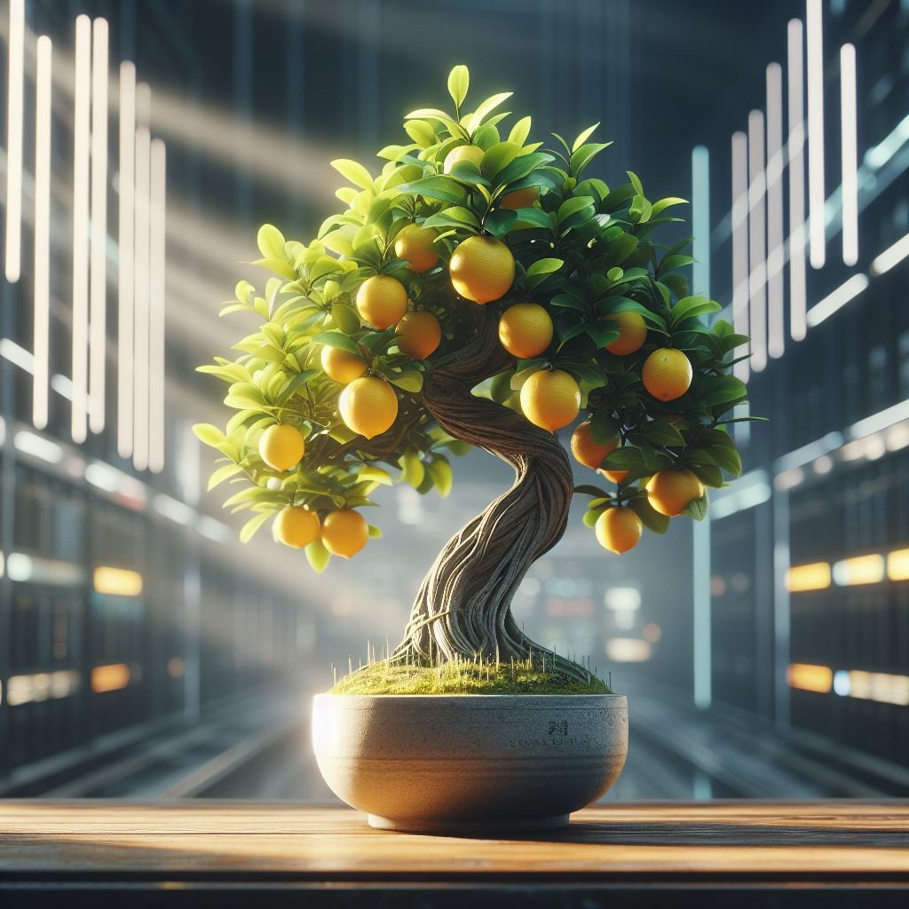 bonsai lemon tree