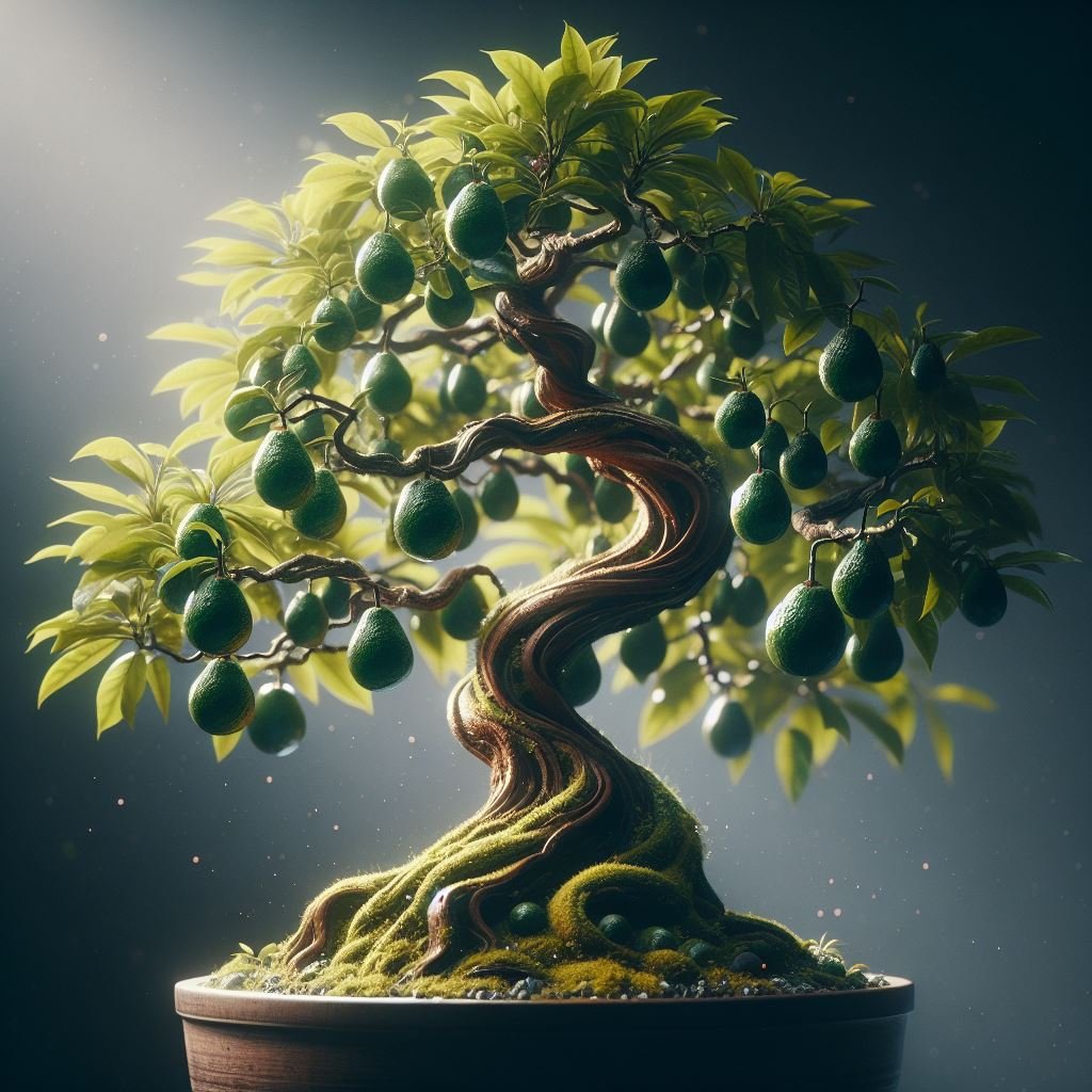 bonsai avocado tree